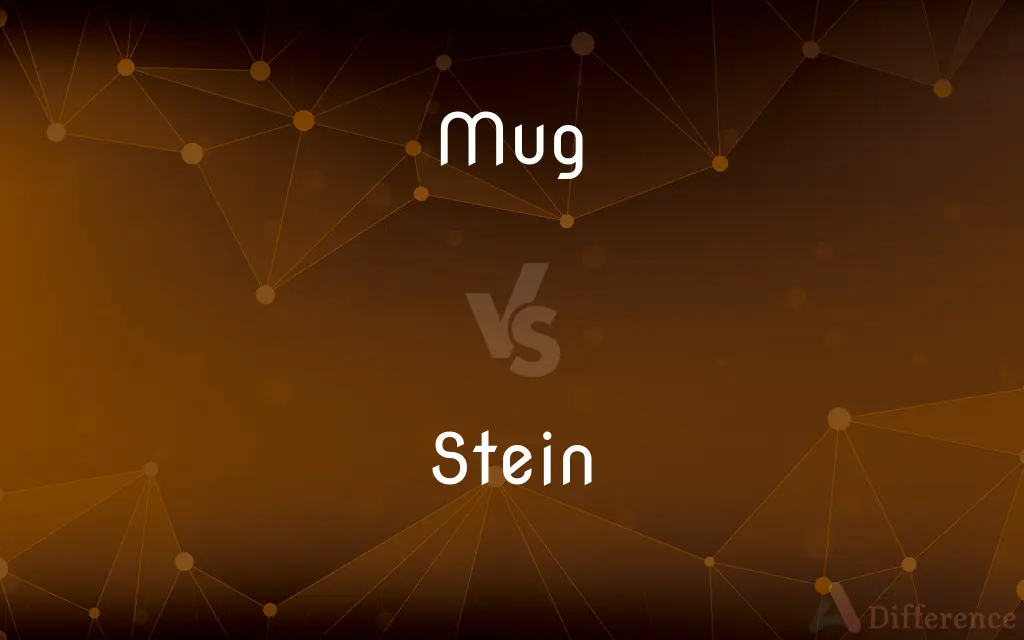 Mug vs. Stein — What's the Difference?