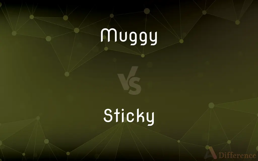 Muggy vs. Sticky — What's the Difference?