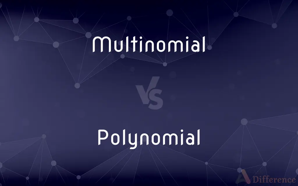 Multinomial vs. Polynomial — What's the Difference?
