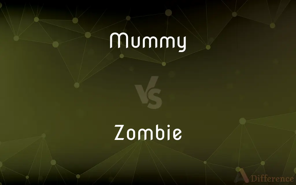 Mummy vs. Zombie — What's the Difference?