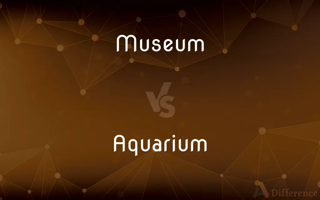 Museum vs. Aquarium — What's the Difference?