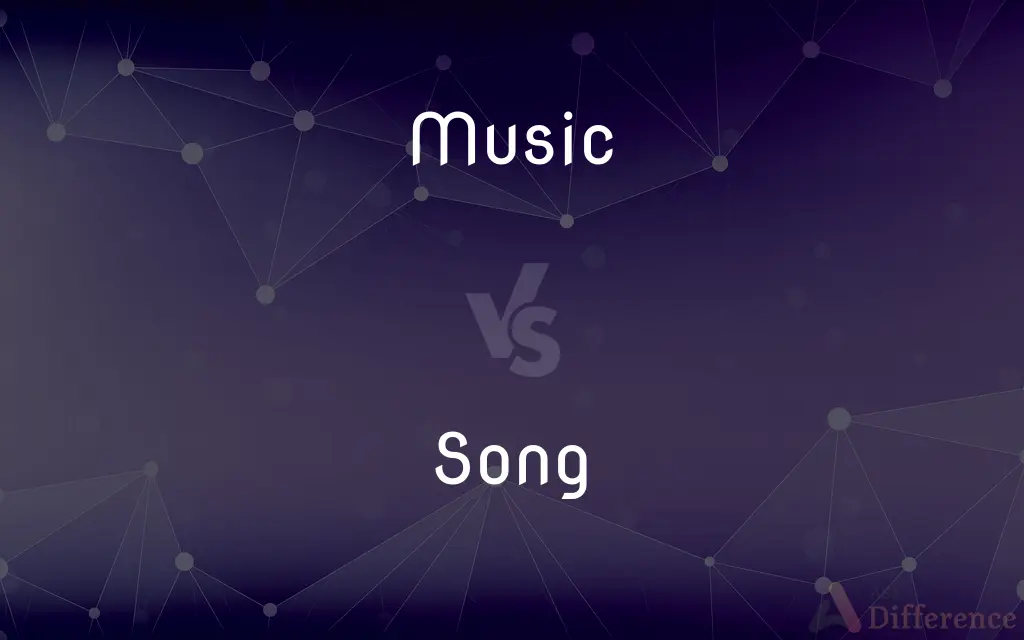 Music vs. Song — What's the Difference?