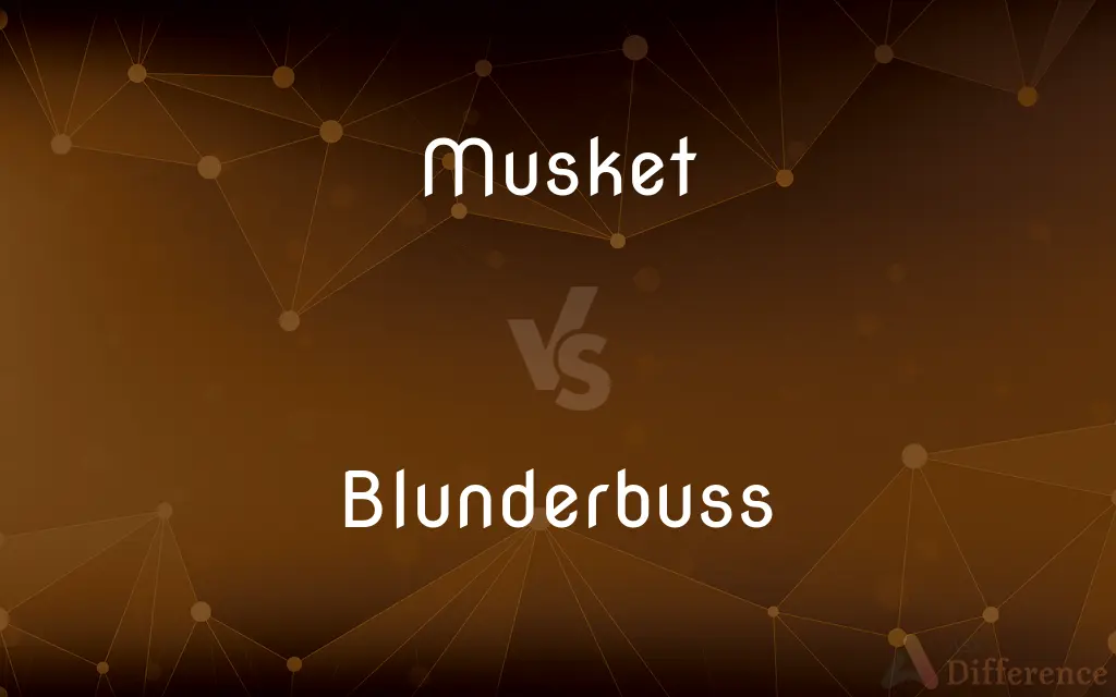 Musket vs. Blunderbuss — What's the Difference?
