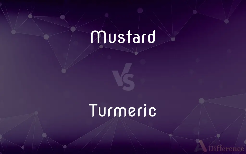 Mustard vs. Turmeric — What's the Difference?