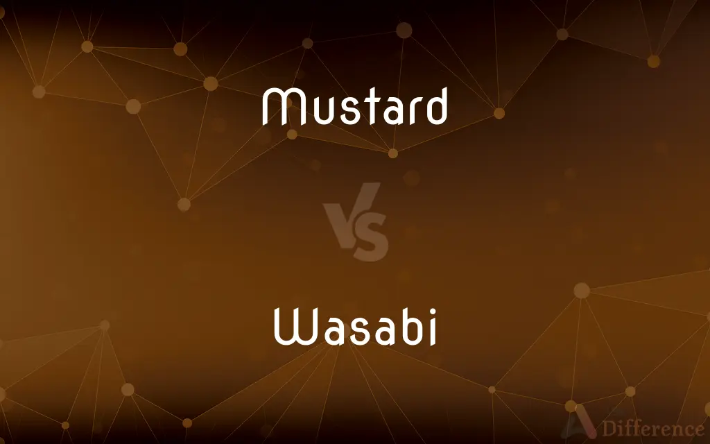 Mustard vs. Wasabi — What's the Difference?
