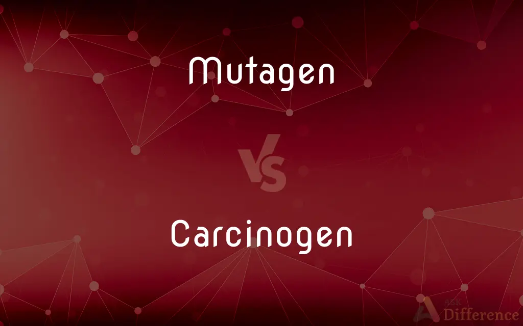 Mutagen vs. Carcinogen — What's the Difference?