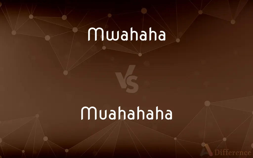 Mwahaha vs. Muahahaha — What's the Difference?