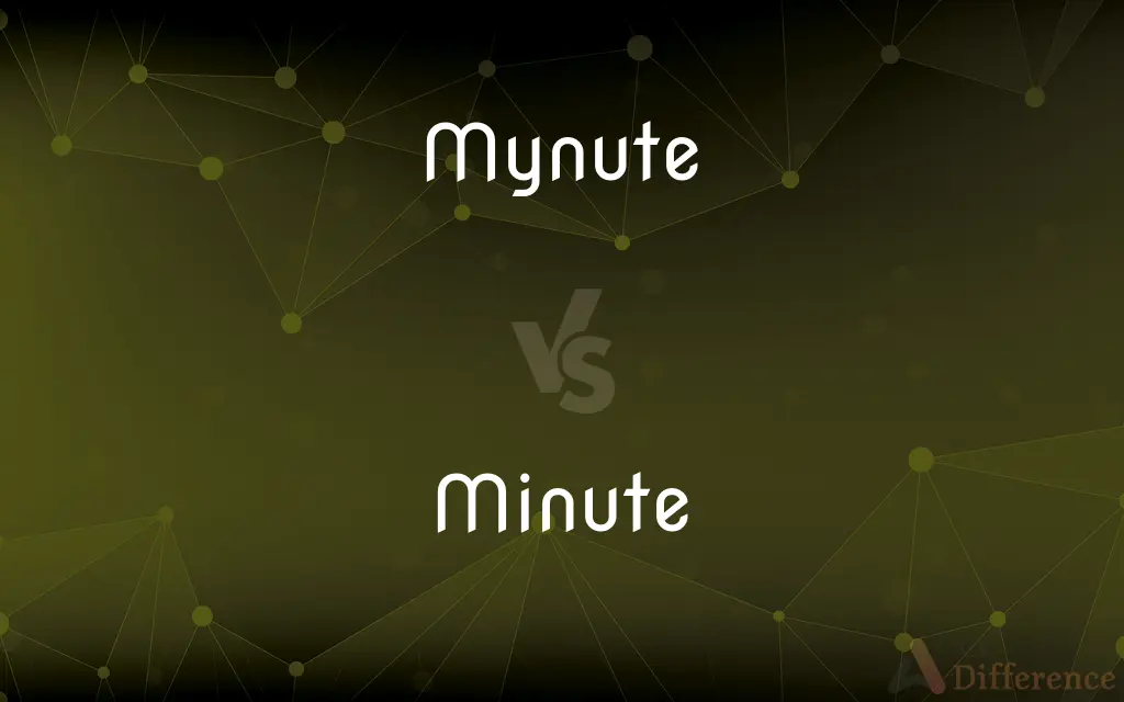Mynute vs. Minute — Which is Correct Spelling?