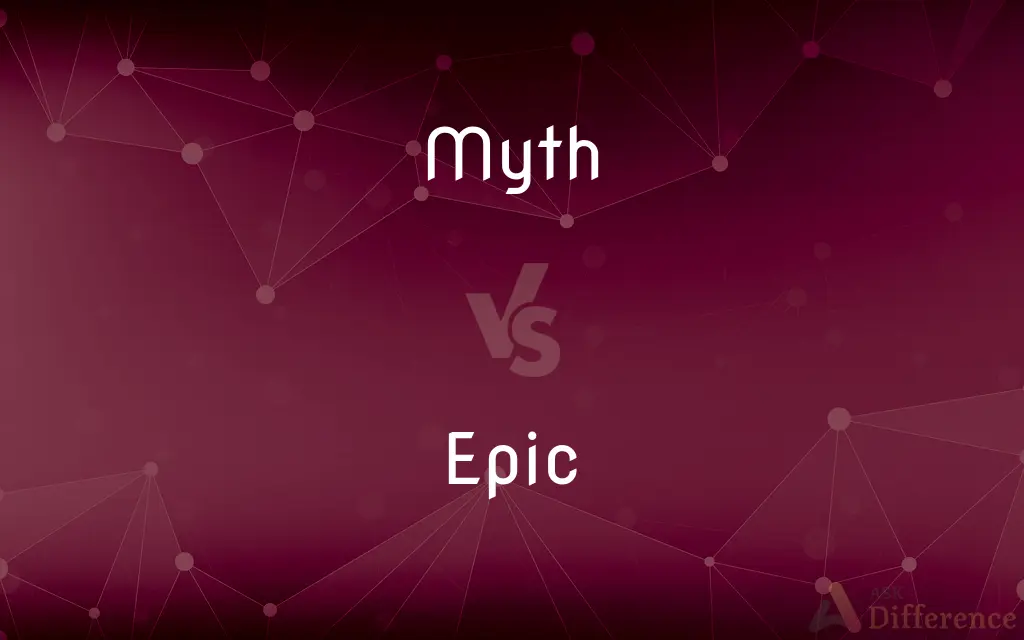 Myth vs. Epic — What's the Difference?