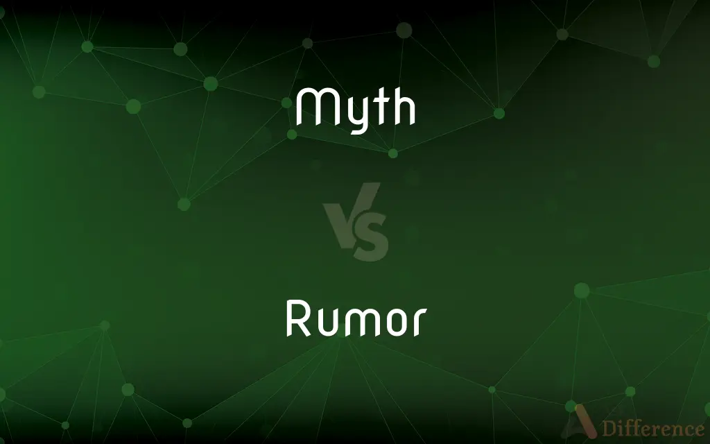 Myth vs. Rumor — What's the Difference?