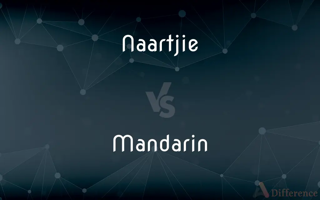 Naartjie vs. Mandarin — What's the Difference?