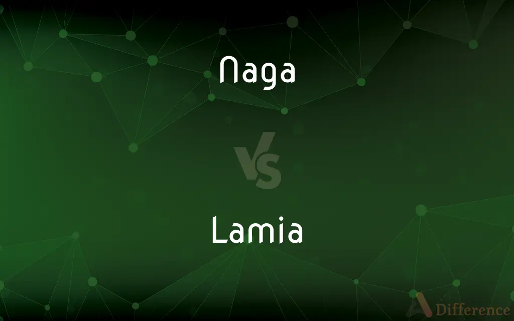 Naga vs. Lamia — What's the Difference?