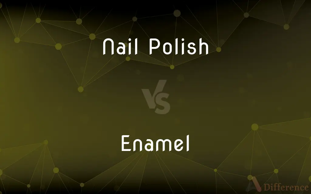 Nail Polish vs. Enamel — What's the Difference?