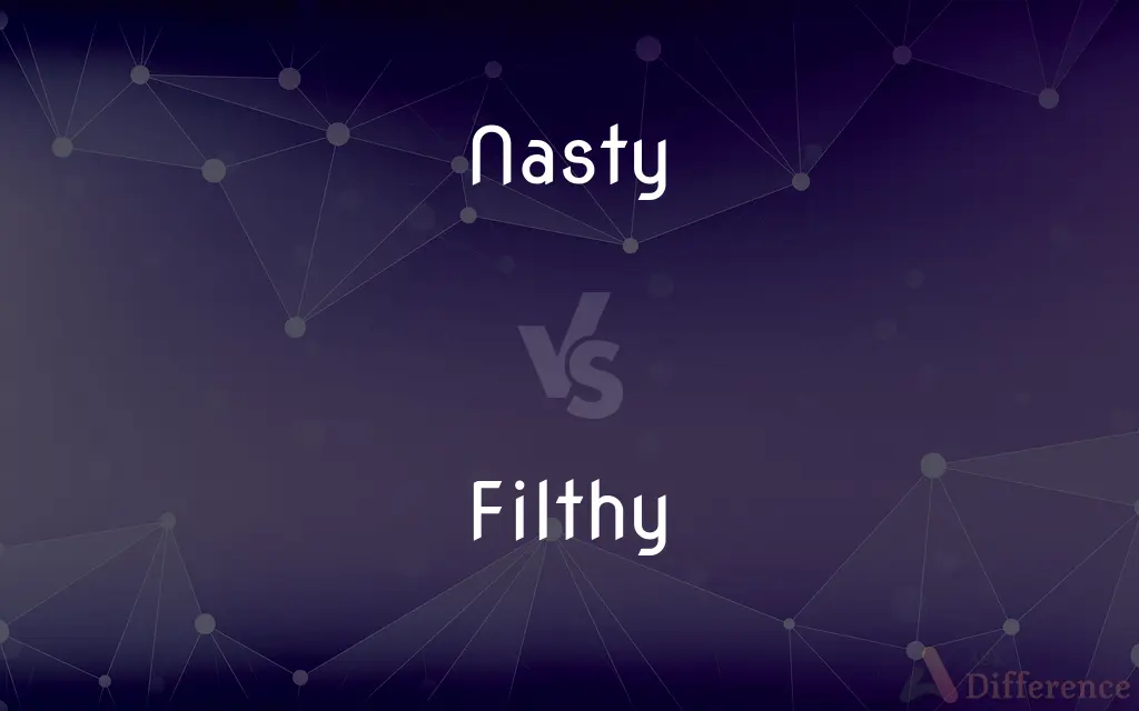 Nasty vs. Filthy — What's the Difference?