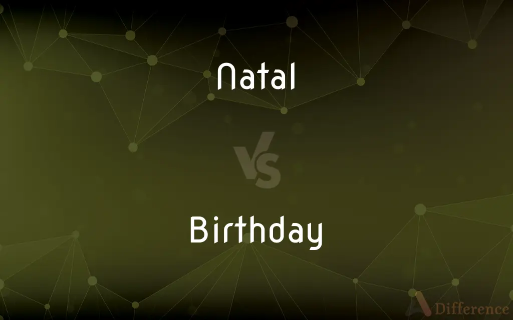 Natal vs. Birthday — What's the Difference?