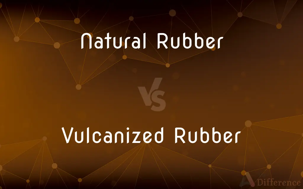 Natural Rubber vs. Vulcanized Rubber — What's the Difference?