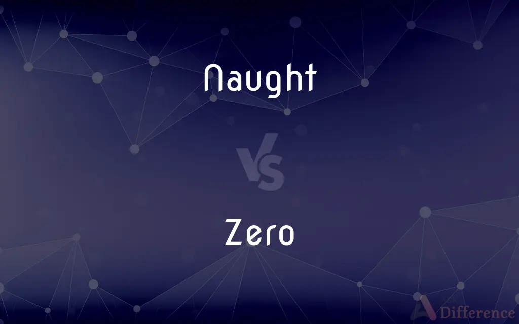 Naught vs. Zero — What's the Difference?