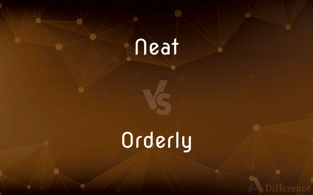 Neat vs. Orderly — What's the Difference?