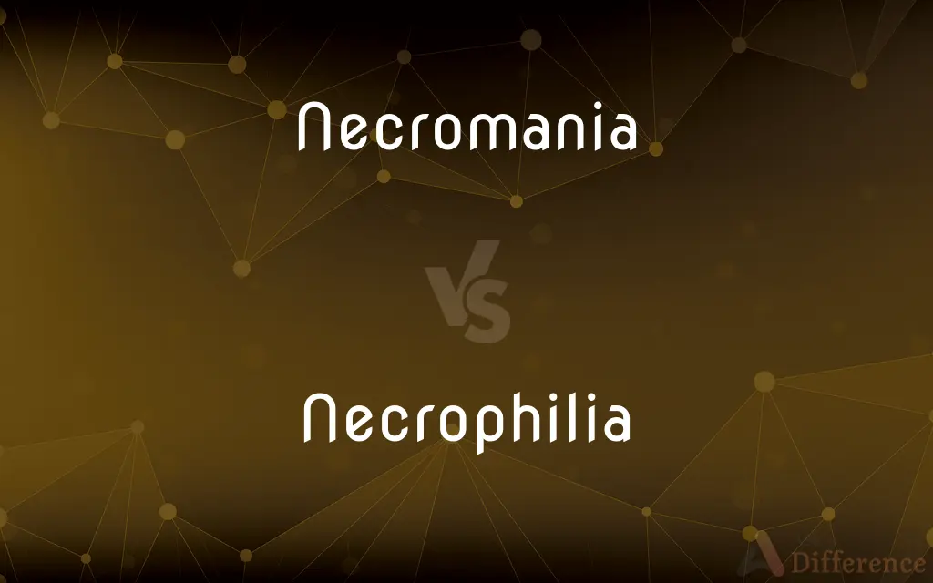 Necromania vs. Necrophilia — What's the Difference?