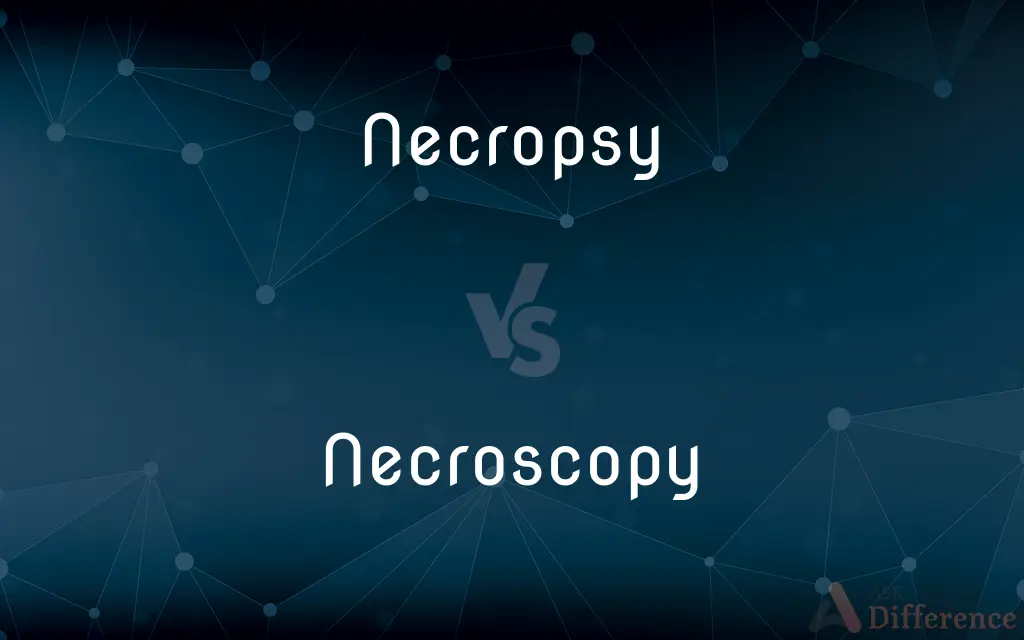 Necropsy vs. Necroscopy
