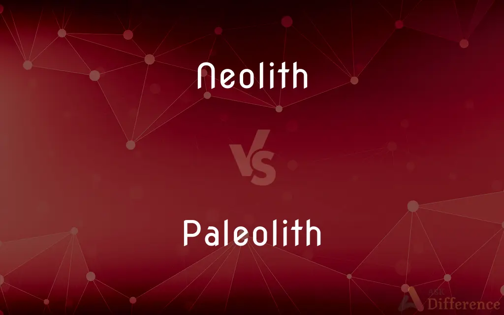 Neolith vs. Paleolith — What's the Difference?