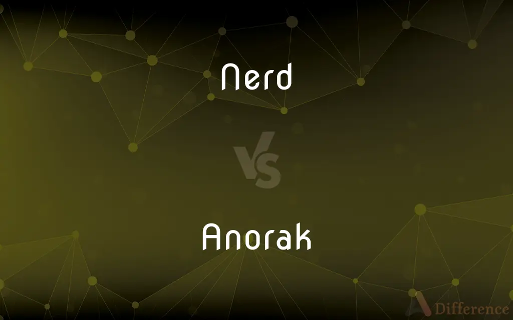 Nerd vs. Anorak — What's the Difference?