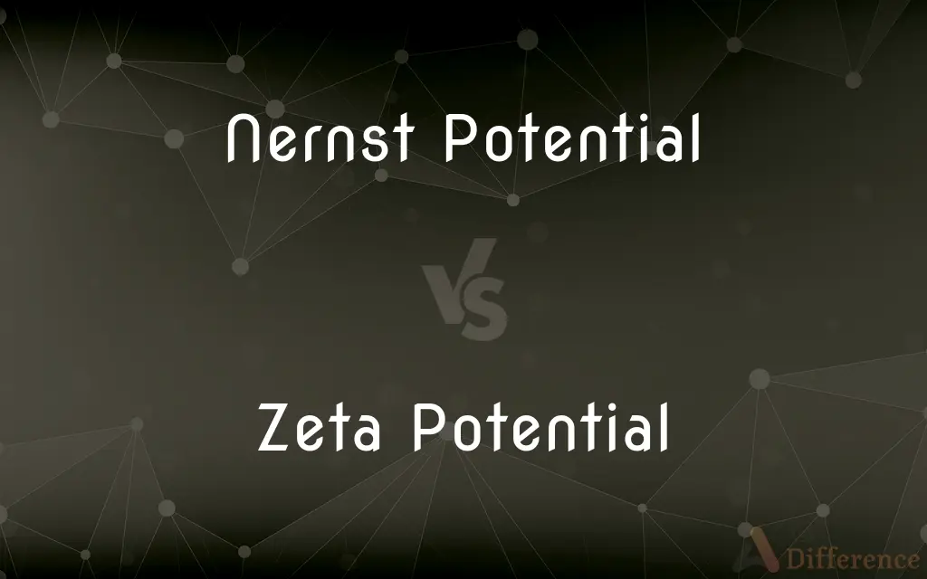 Nernst Potential vs. Zeta Potential — What's the Difference?
