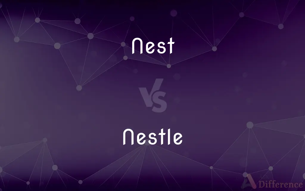 Nest vs. Nestle — What's the Difference?