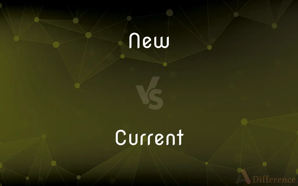 New vs. Current — What's the Difference?