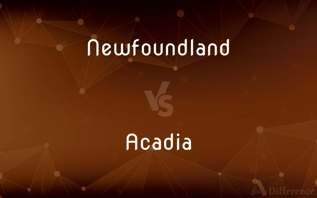 Newfoundland vs. Acadia — What's the Difference?