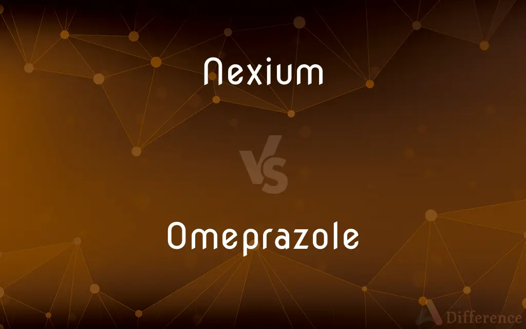 Nexium vs. Omeprazole — What's the Difference?
