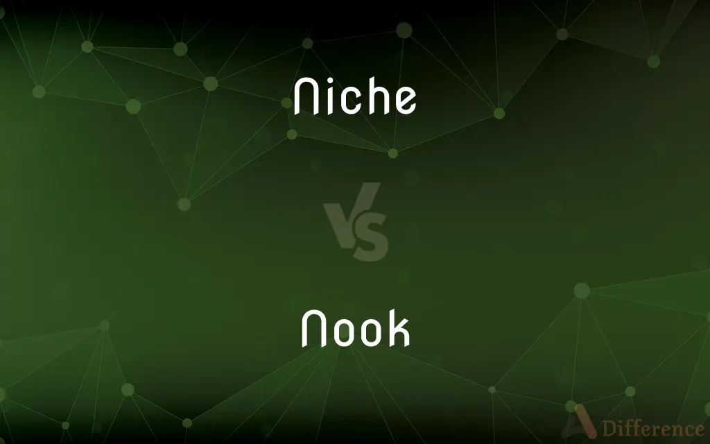 Niche vs. Nook — What's the Difference?