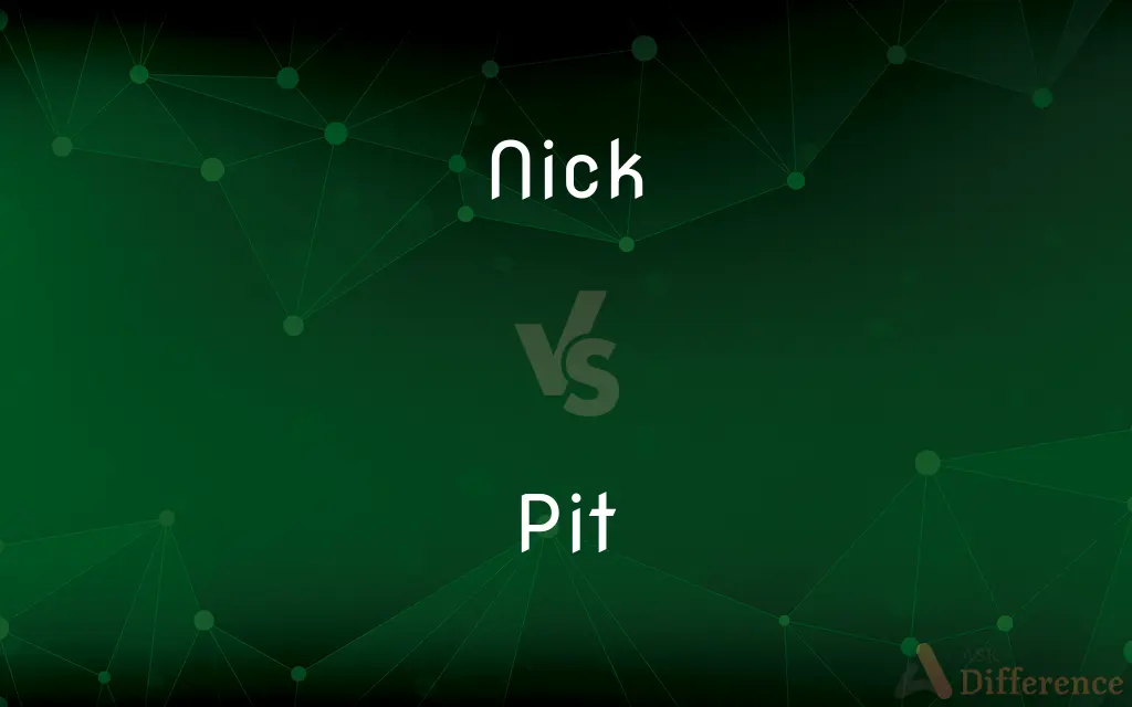 Nick vs. Pit — What's the Difference?