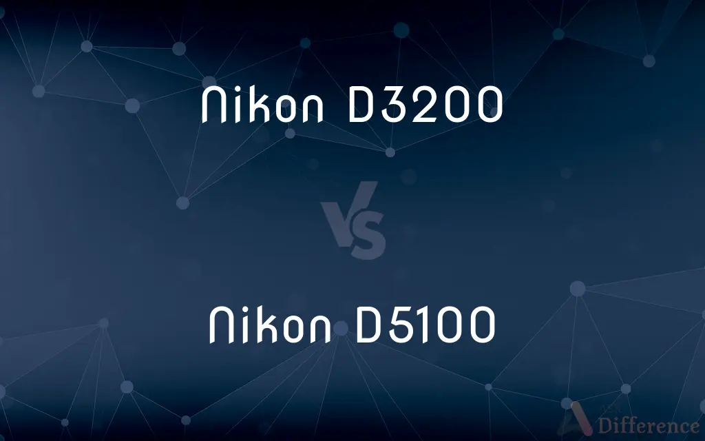 Nikon D3200 vs. Nikon D5100 — What's the Difference?
