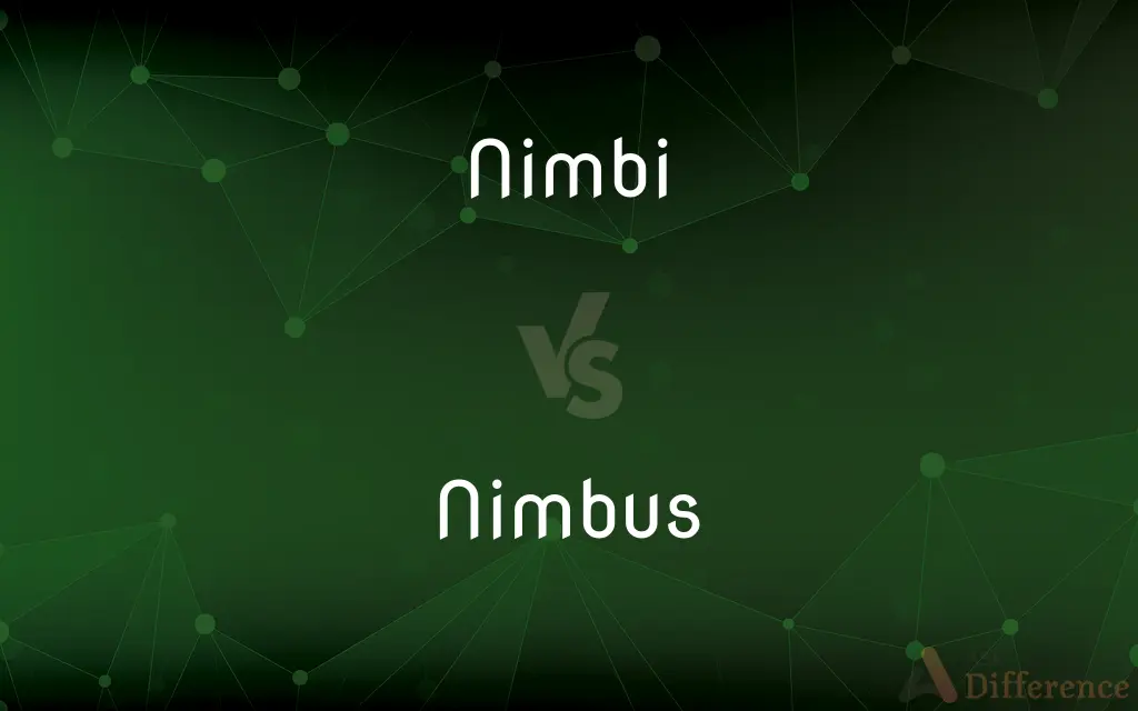 Nimbi vs. Nimbus — What's the Difference?