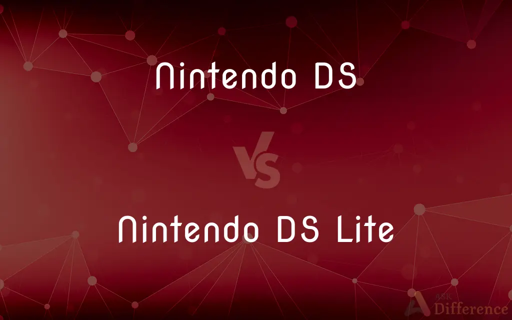 Nintendo DS vs. Nintendo DS Lite — What's the Difference?