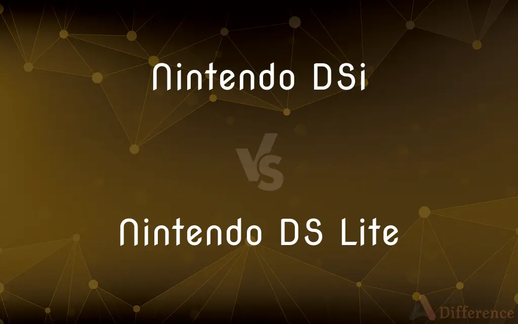 Nintendo DSi vs. Nintendo DS Lite — What's the Difference?