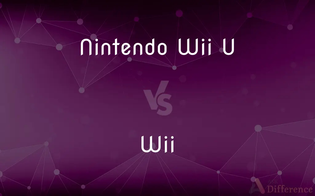 Nintendo Wii U vs. Wii — What's the Difference?