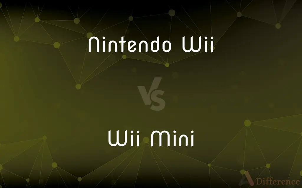 Nintendo Wii vs. Wii Mini — What's the Difference?