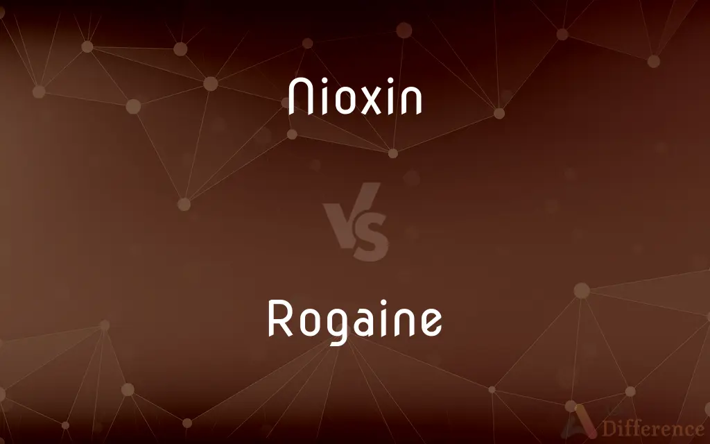 Nioxin vs. Rogaine — What's the Difference?