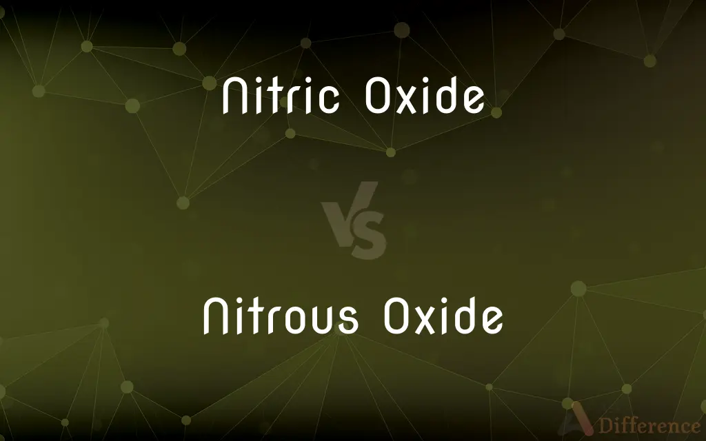 Nitric Oxide vs. Nitrous Oxide — What's the Difference?