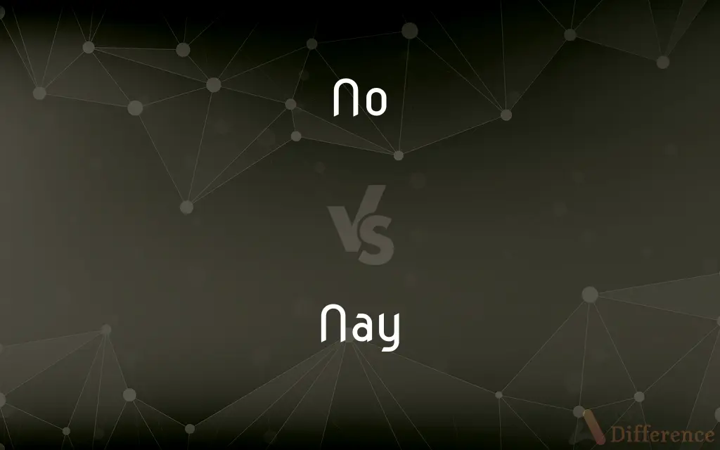 No vs. Nay — What's the Difference?