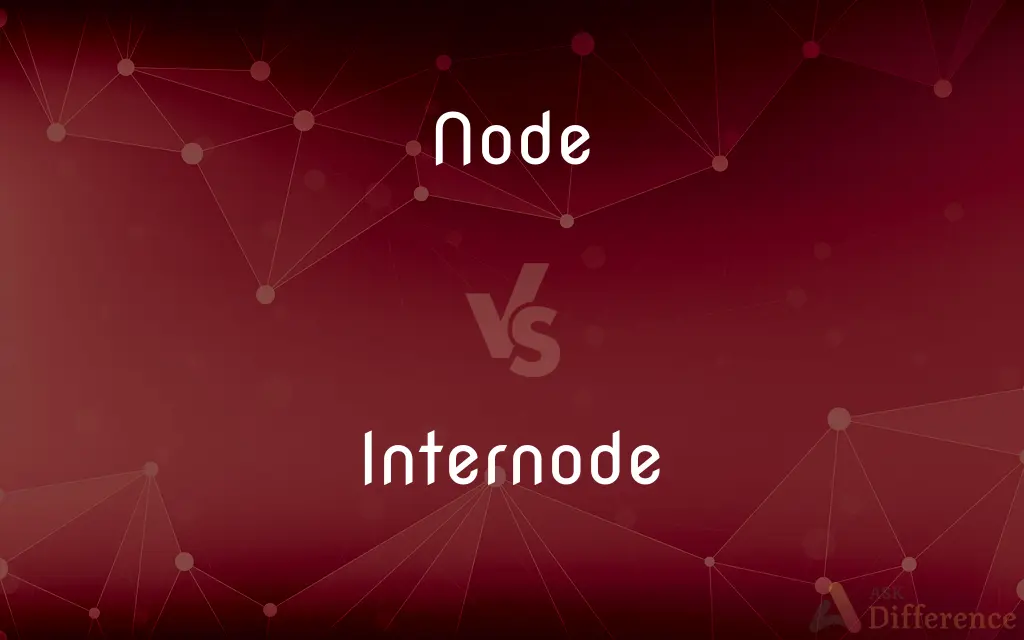 Node vs. Internode — What's the Difference?