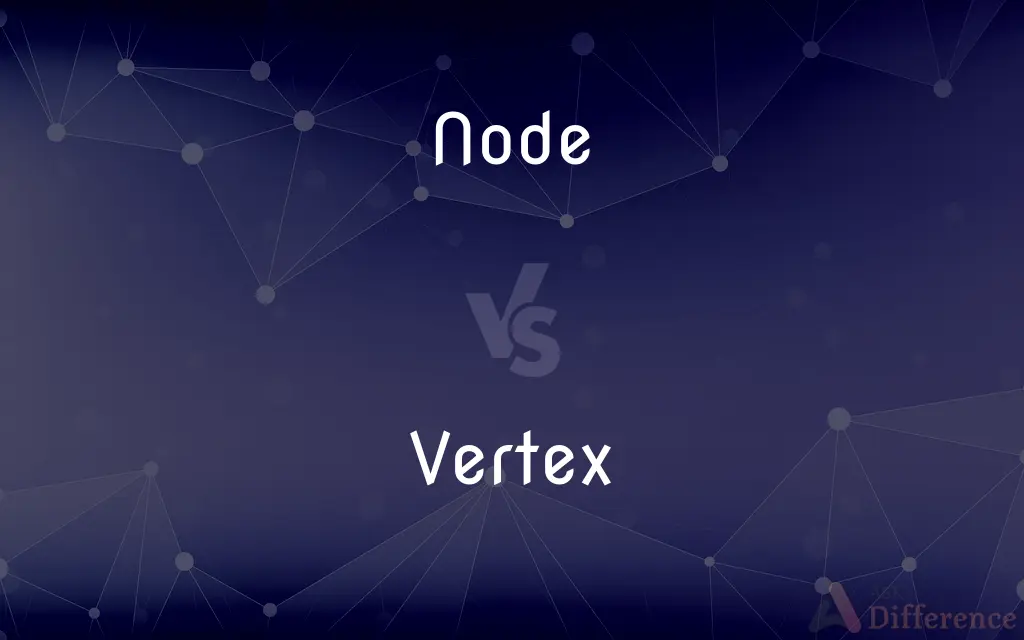 Node vs. Vertex — What's the Difference?