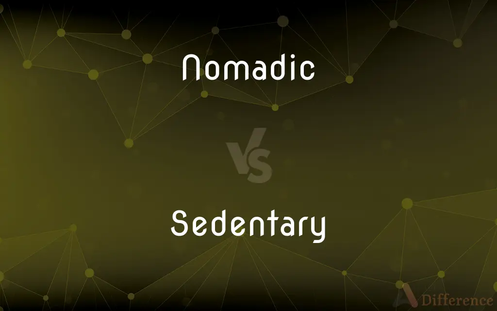 Nomadic vs. Sedentary — What's the Difference?