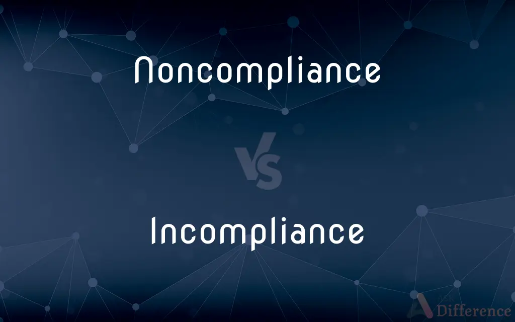 Noncompliance vs. Incompliance — What's the Difference?