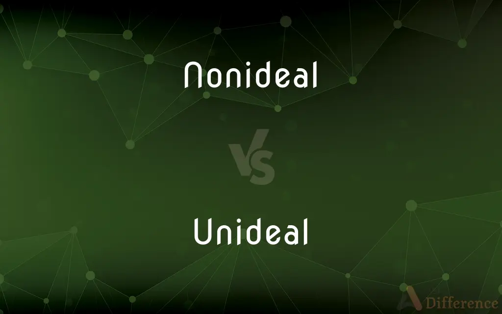 Nonideal vs. Unideal — Which is Correct Spelling?