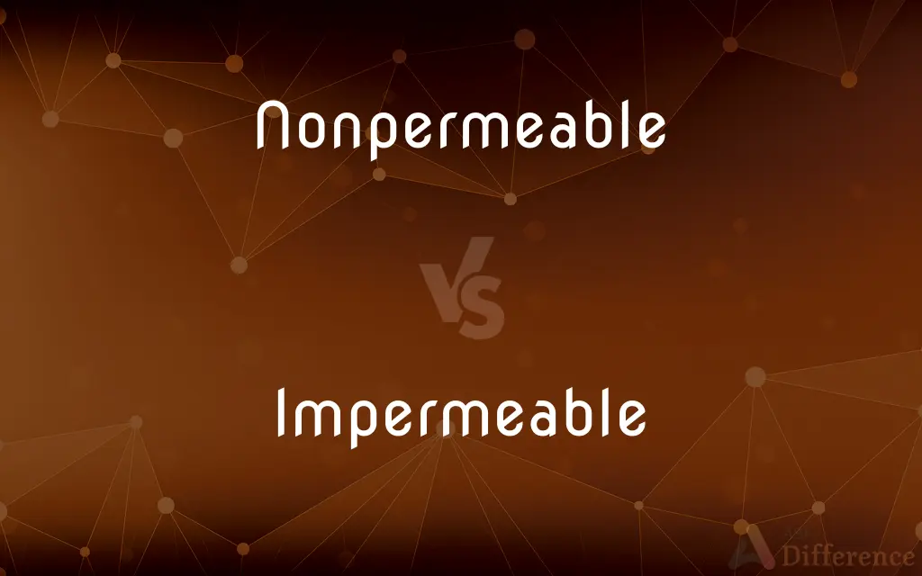 Nonpermeable vs. Impermeable — Which is Correct Spelling?
