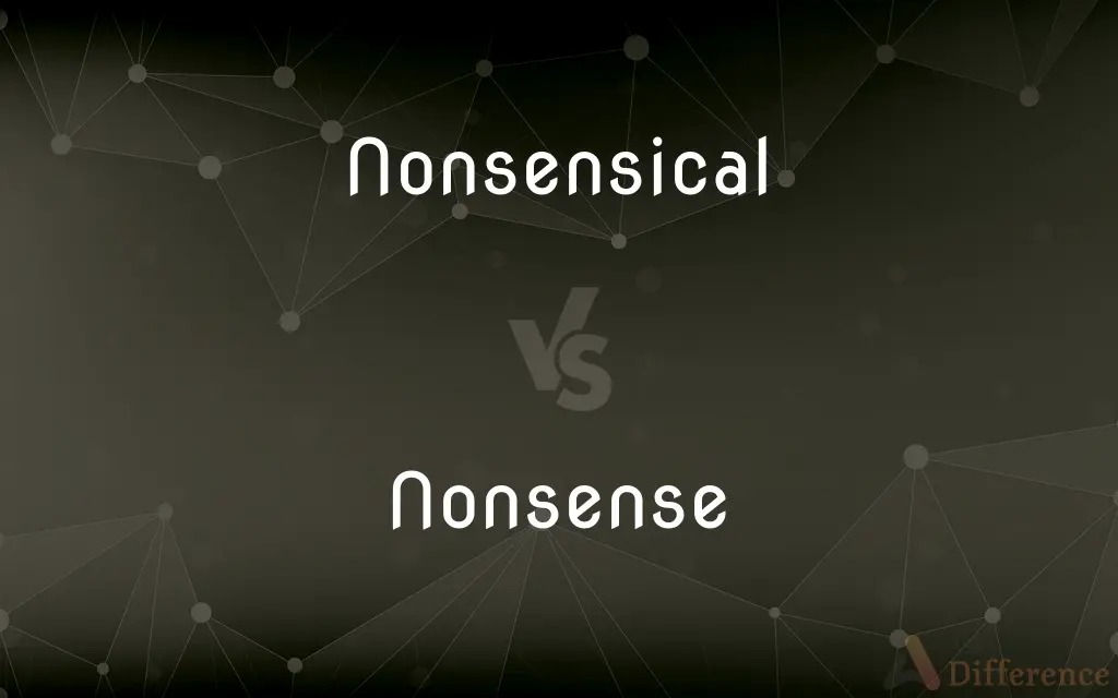 Nonsensical vs. Nonsense — What's the Difference?
