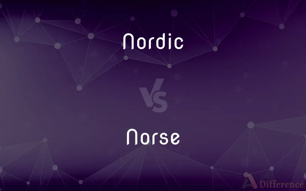 Nordic vs. Norse — What's the Difference?